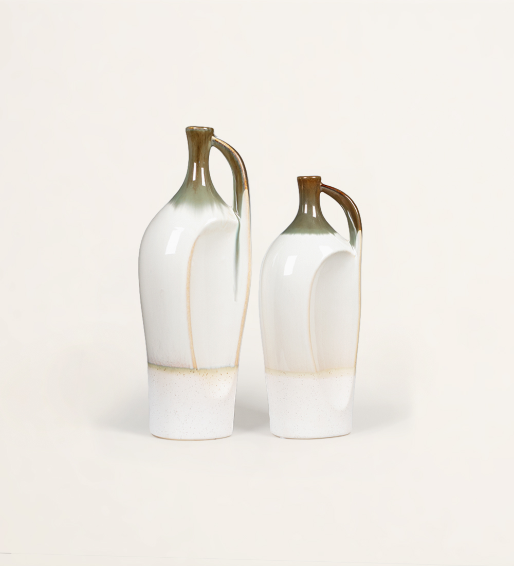 Ceramic amphora vase