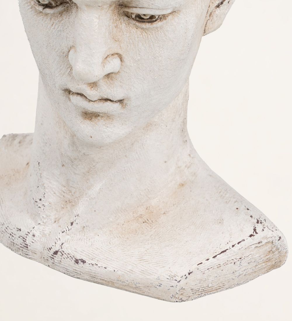 Escultura David em resina