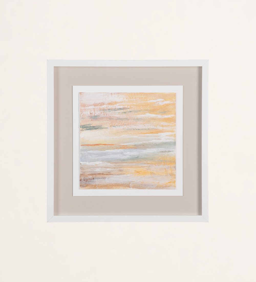 Abstract painting frame