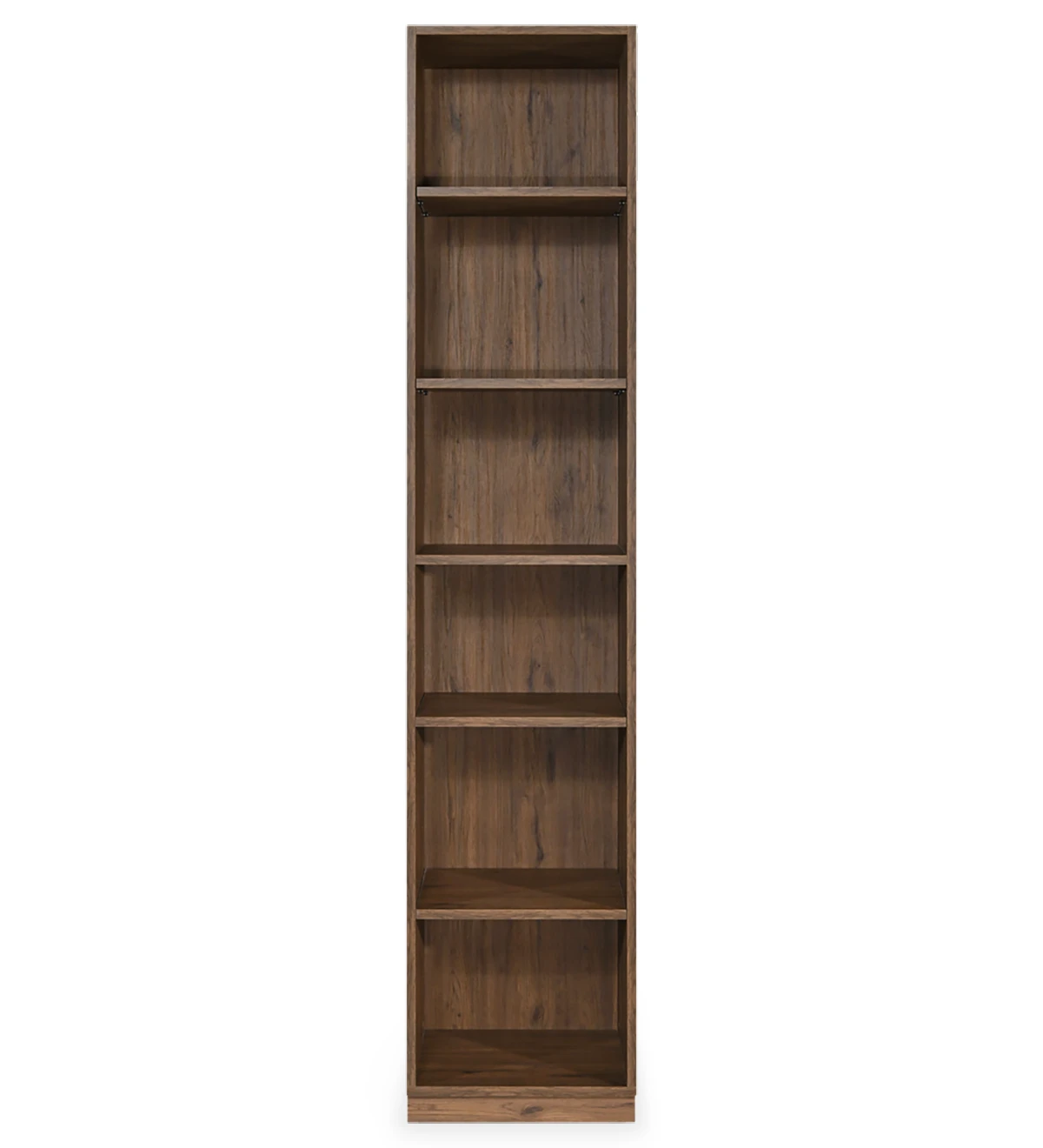 Librería alta de roble envejecido, con estantes extraíbles.