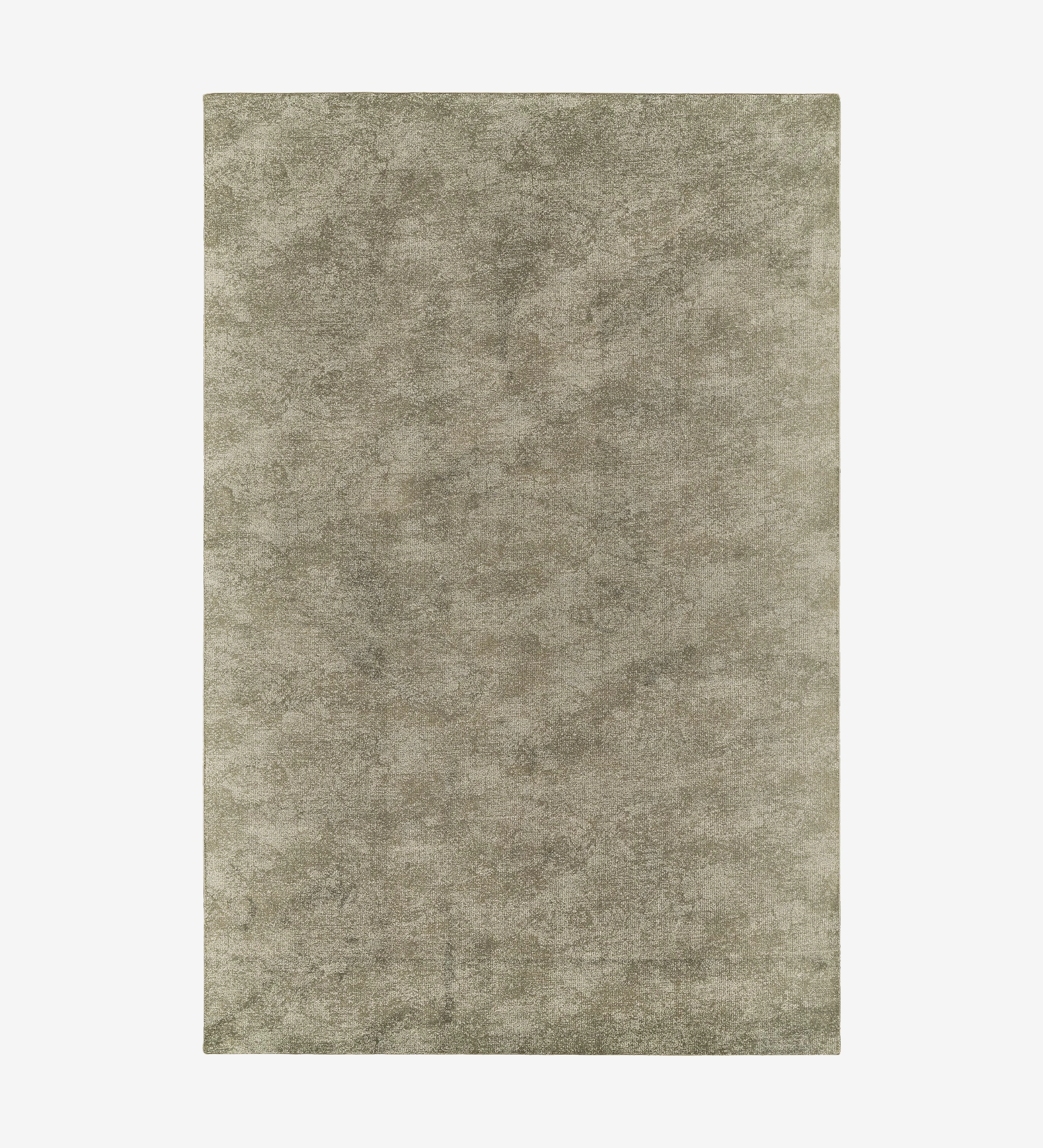 Tapete REFLEX 29 retangular bege esverdeado com textura suave