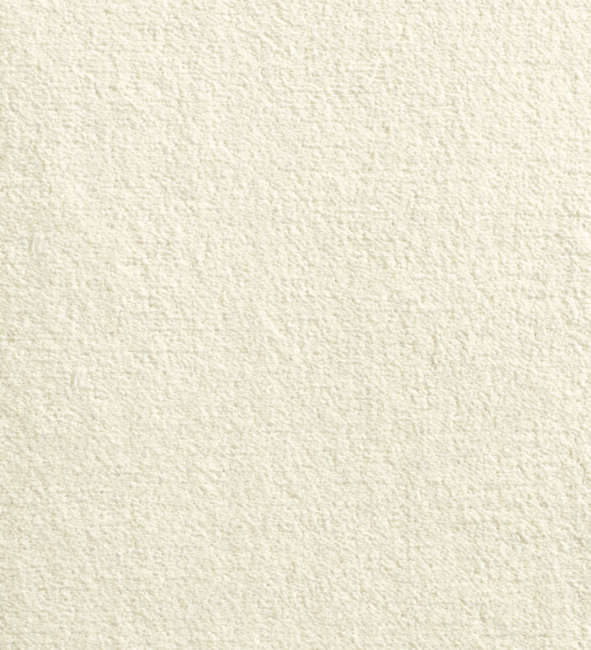 Tapete IMPRESSION 31 creme claro com textura felpuda vista de perto