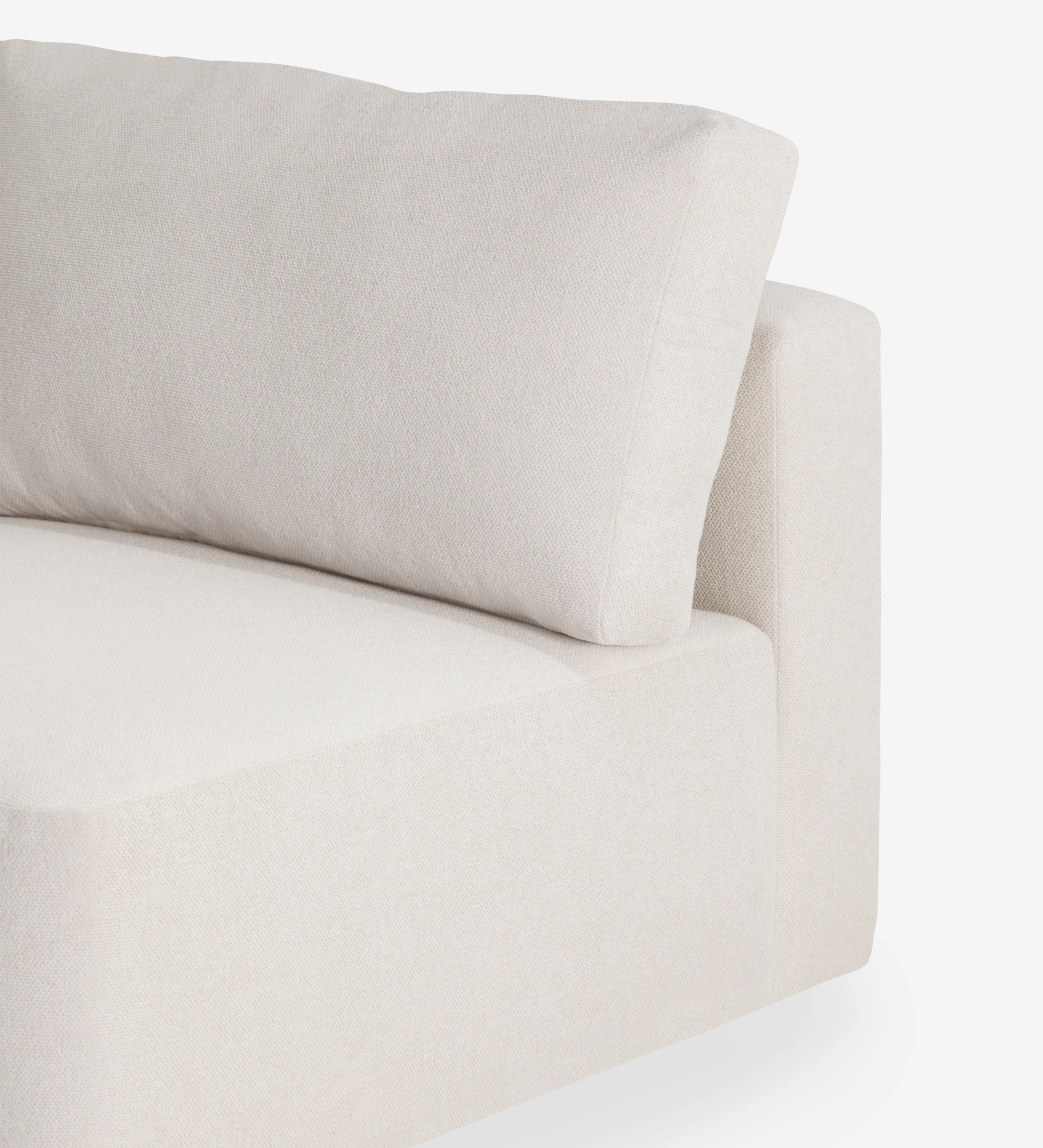 Maple Paris recouvert en tissu perle, 80 cm.