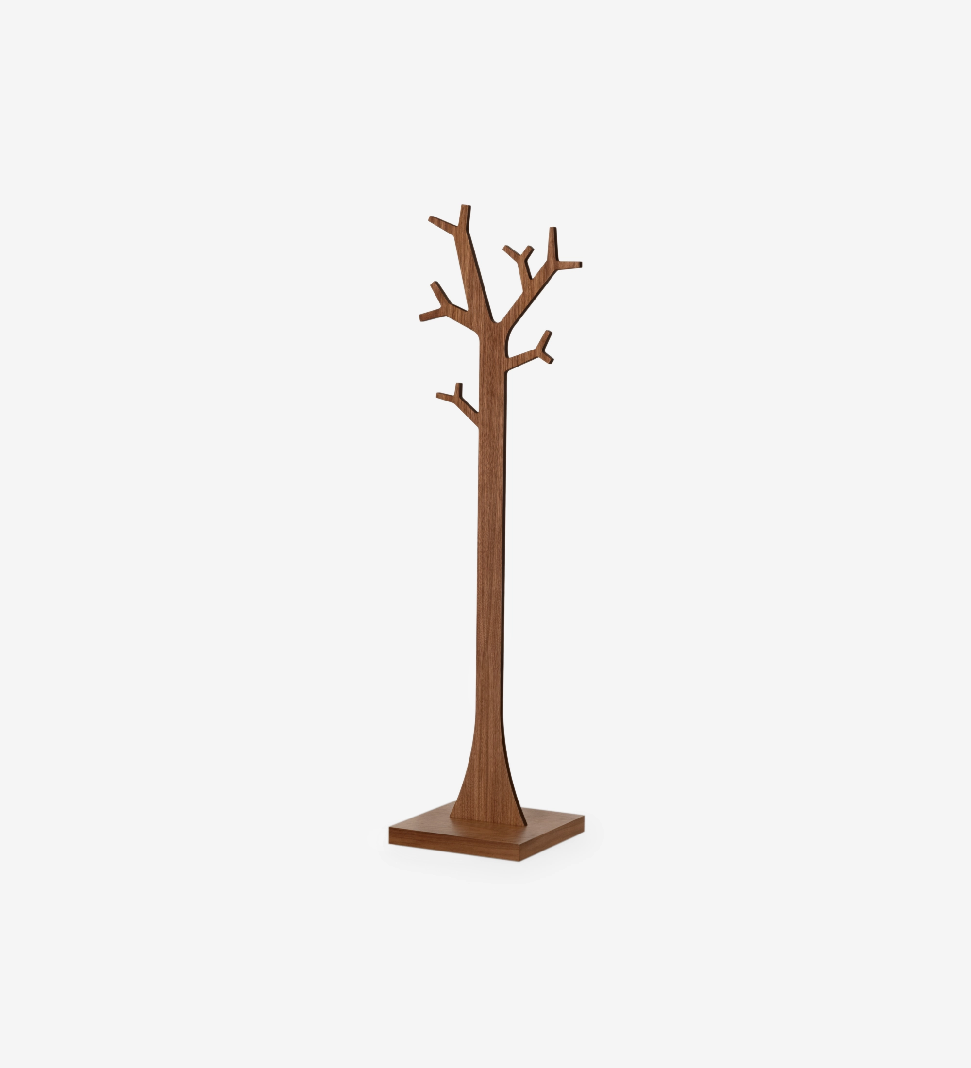 Simple Tree Hanger freestanding wooden tree-shaped coat rack