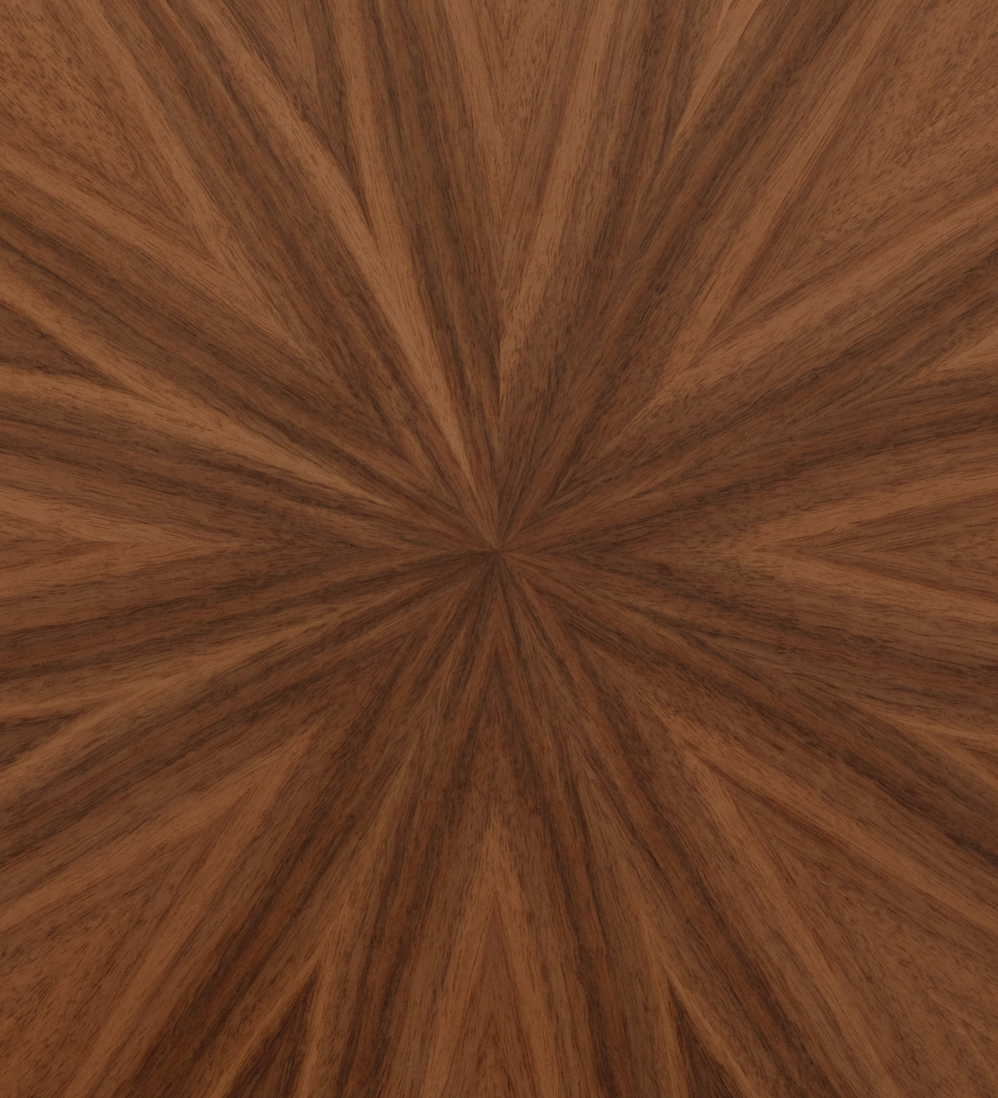 Tampo da Mesa de Apoio Paris em madeira com padrão radial