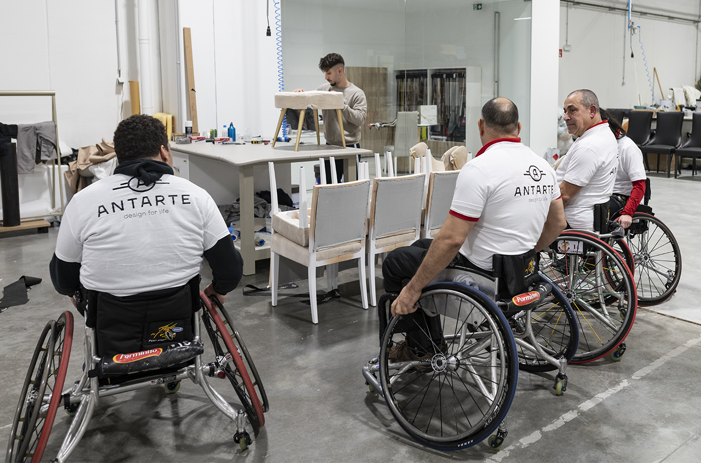 Antarte sponsors the Portuguese Association of the Handicapped of Paredes