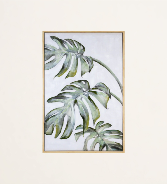 605741/1  quadro folhas  antarte home decoração antarte home antarte home sala de estar 