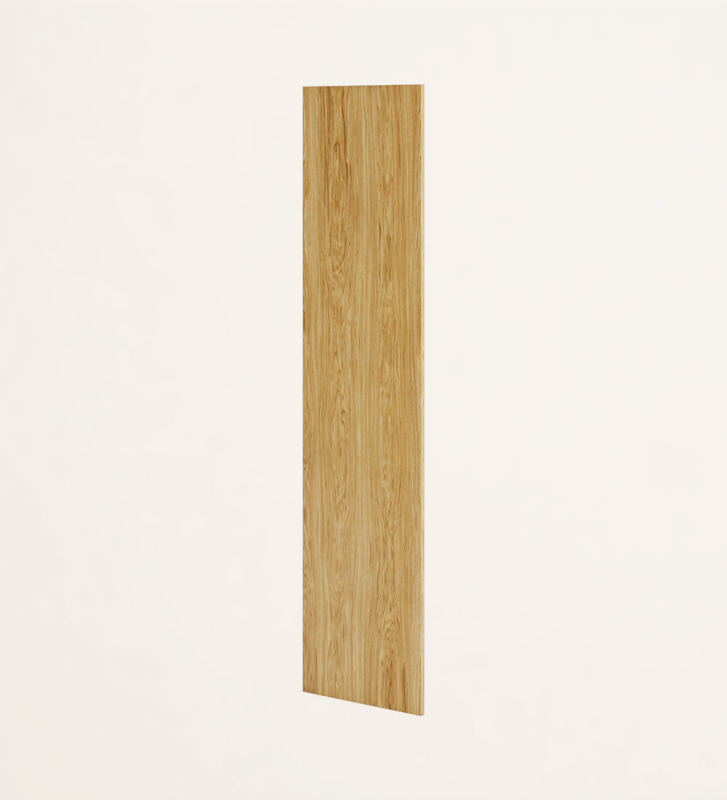 Decorative panel in natural oak