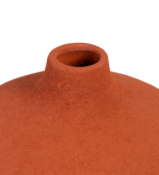 Jarrón en terracota cerámica 