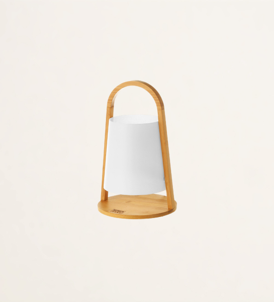 Lampe de table en bambou 