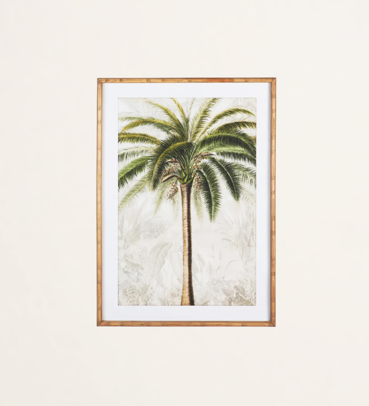 Quadro inspiração palmeira