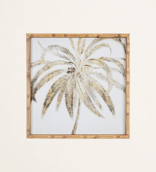 Palm tree inspiration frame