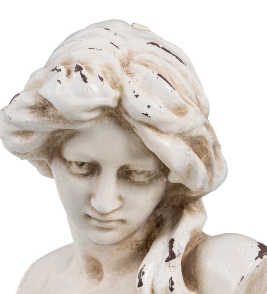 Greek bust in resin