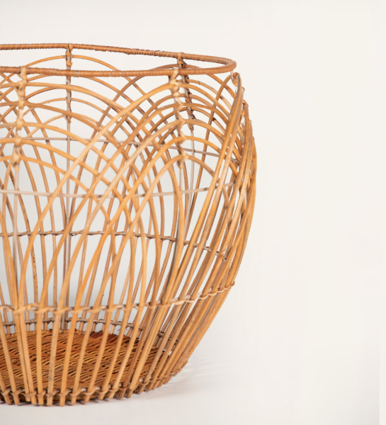 panitr024/1/2  cesto rattan antarte home decoração antarte home antarte home sala de estar 