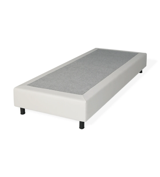 Sommier tapizado en ecopiel.
