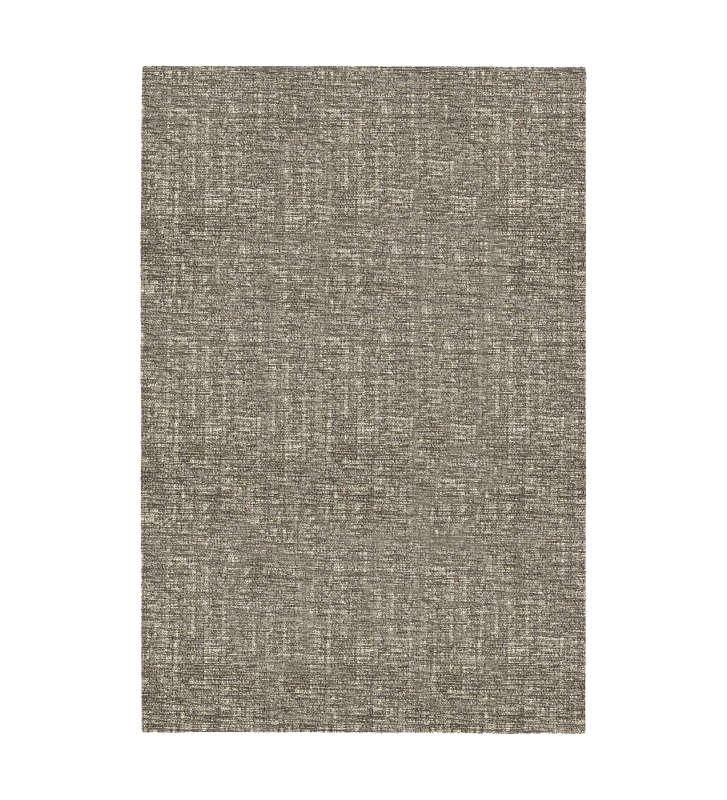 Flat weave rug in grey tones, Line finish.