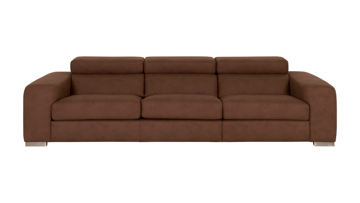 Sofá Califórnia 3 lugares, estofado a tecido Antarte Design For Life